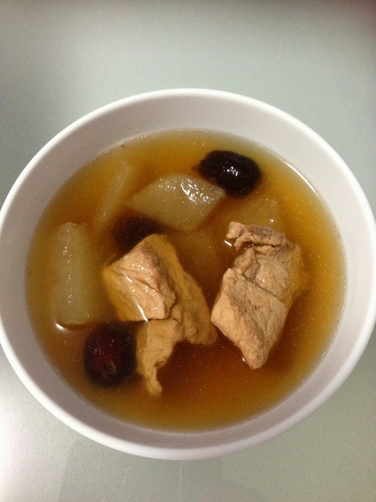 Lilycancook: Spare Pork Ribs Winter Melon Soup
